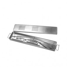 Martin Vascular Tunneling Set Complete Set with 3 Shafts, 2 Handles and 12 Tips in Storage Case Stainless Steel,